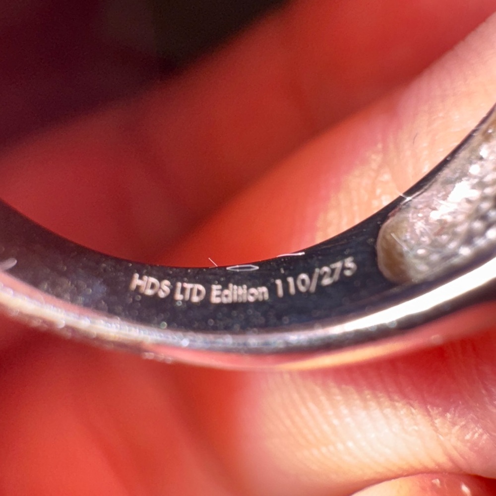 Gold Diamond Cluster Ring With Split Shank Design - image 3